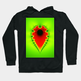 Inverted Mandelbrot III Hoodie